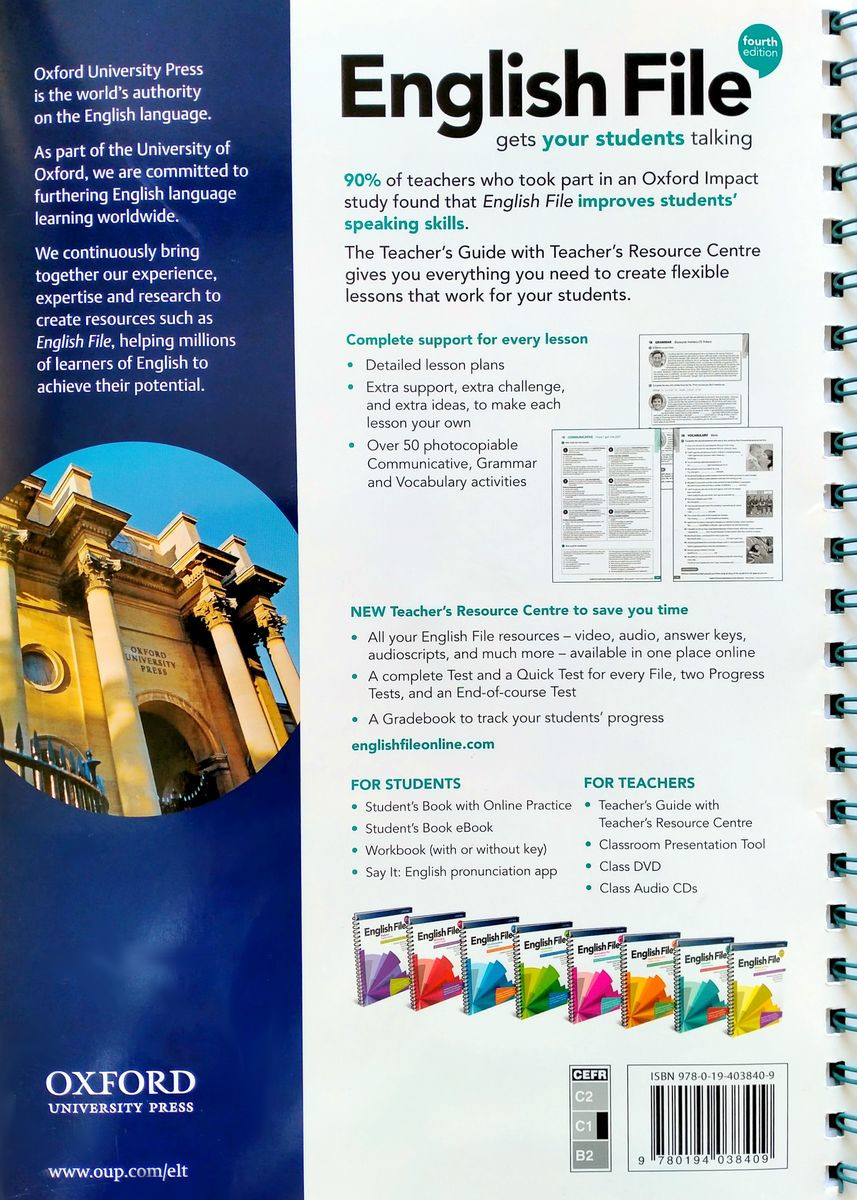 English File (4th edition): Advanced  Teacher's Guide with Teacher's Resource Centre