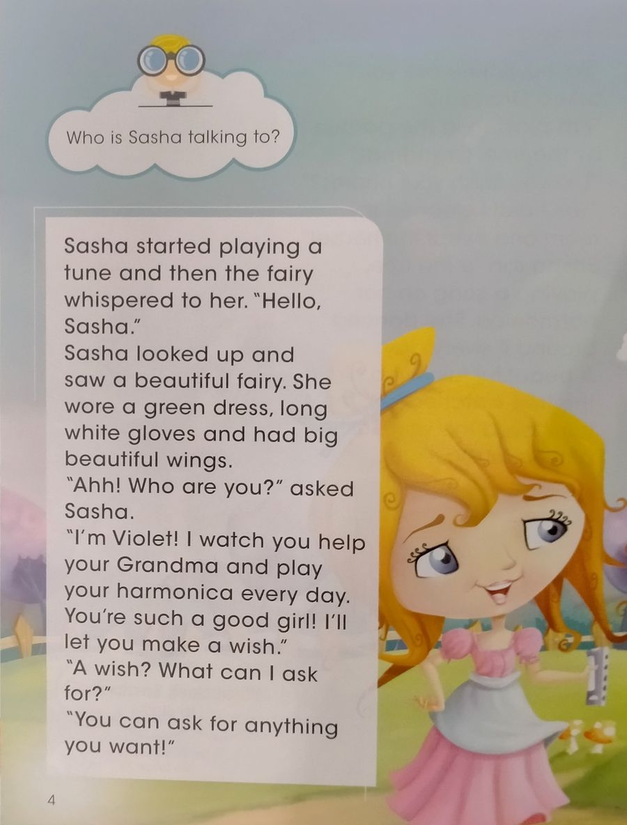 Short Tales 4 Sasha and the Tree Fairy Student's Book with Digibook