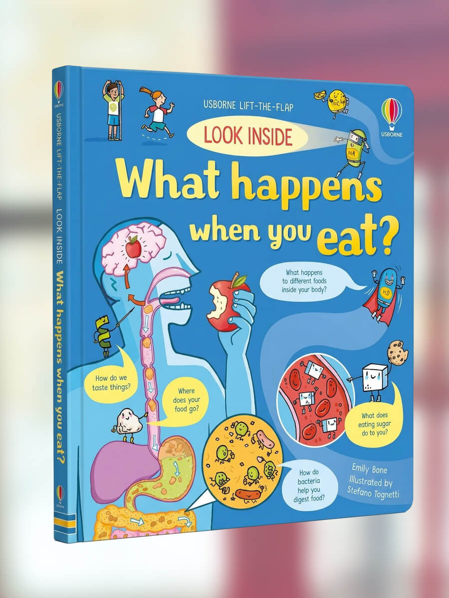 Usborne Look Inside What Happens When You Eat