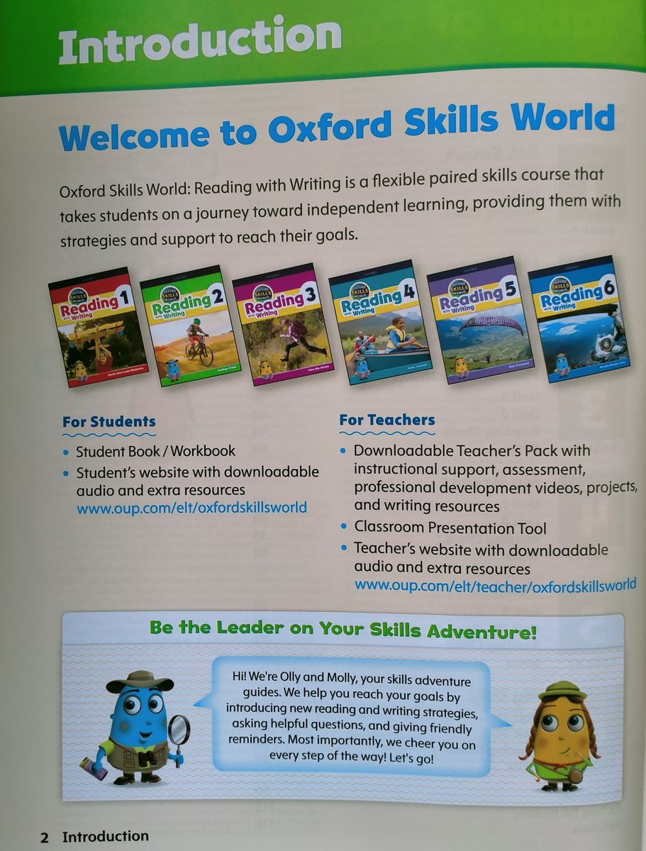 Oxford Skills World 2 Reading with Writing Student Book and Workbook