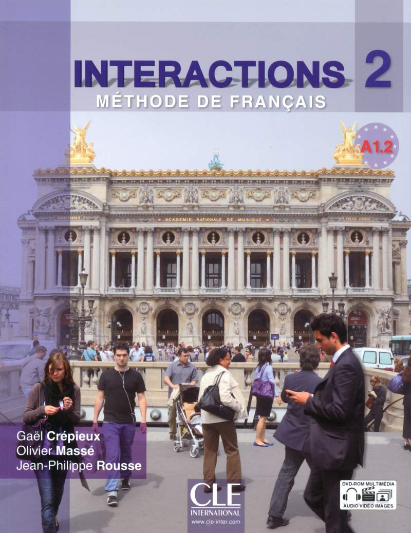 Interactions 2 A1.2 Livre de l’eleve + DVD-ROM