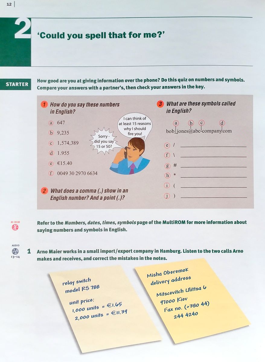 Express Series English for Telephoning Student's Book
