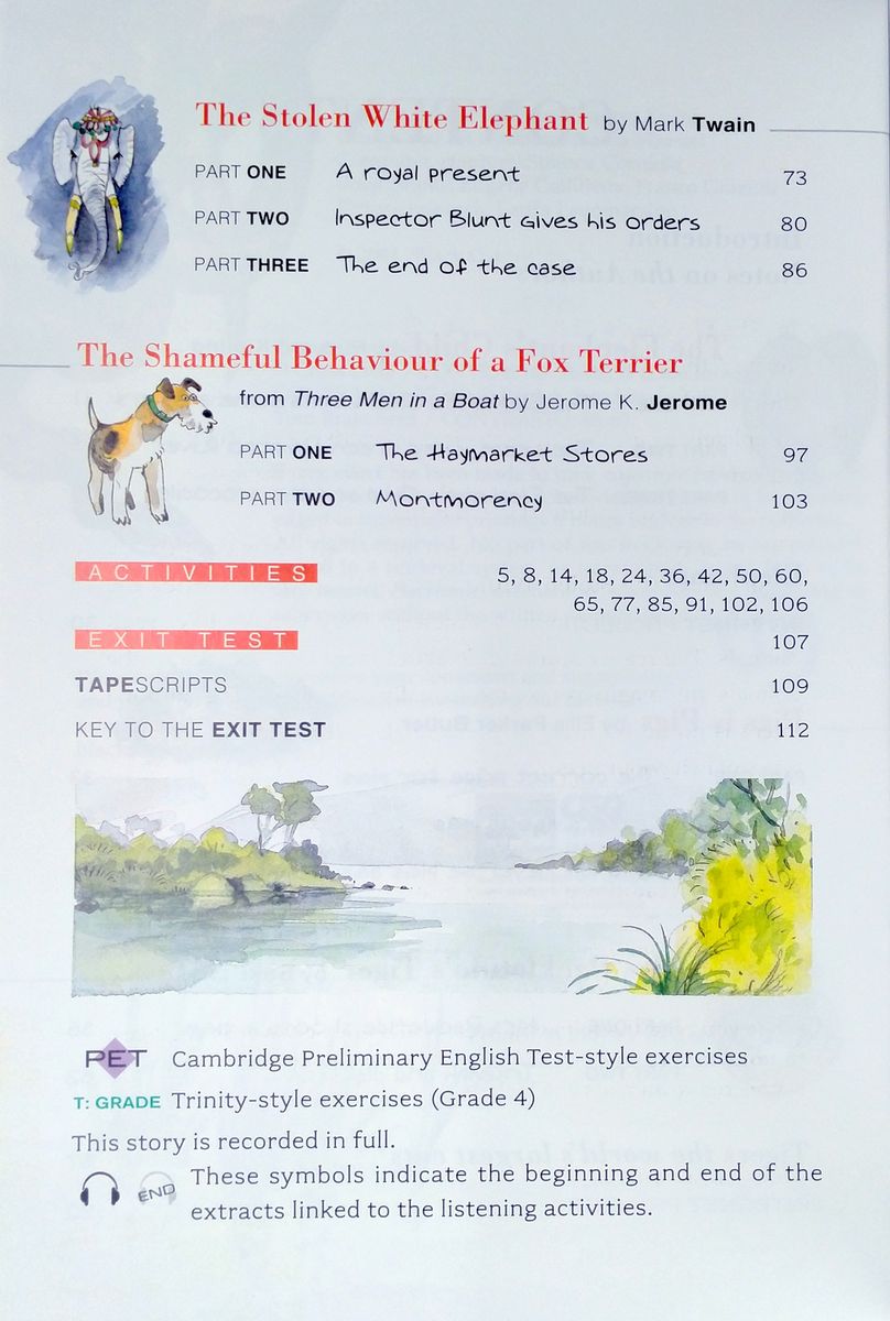 Reading and Training 2 Animal Tales with Audio CD