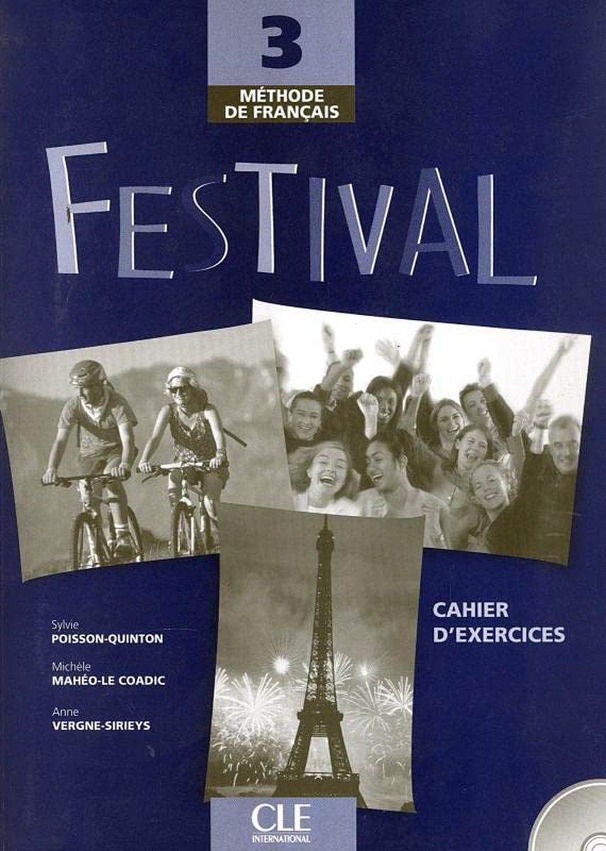 Festival 3 Cahier d'exercices + CD