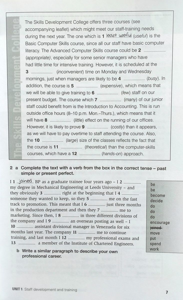 Business Benchmark Upper-Intermediate BEC Personal Study Book