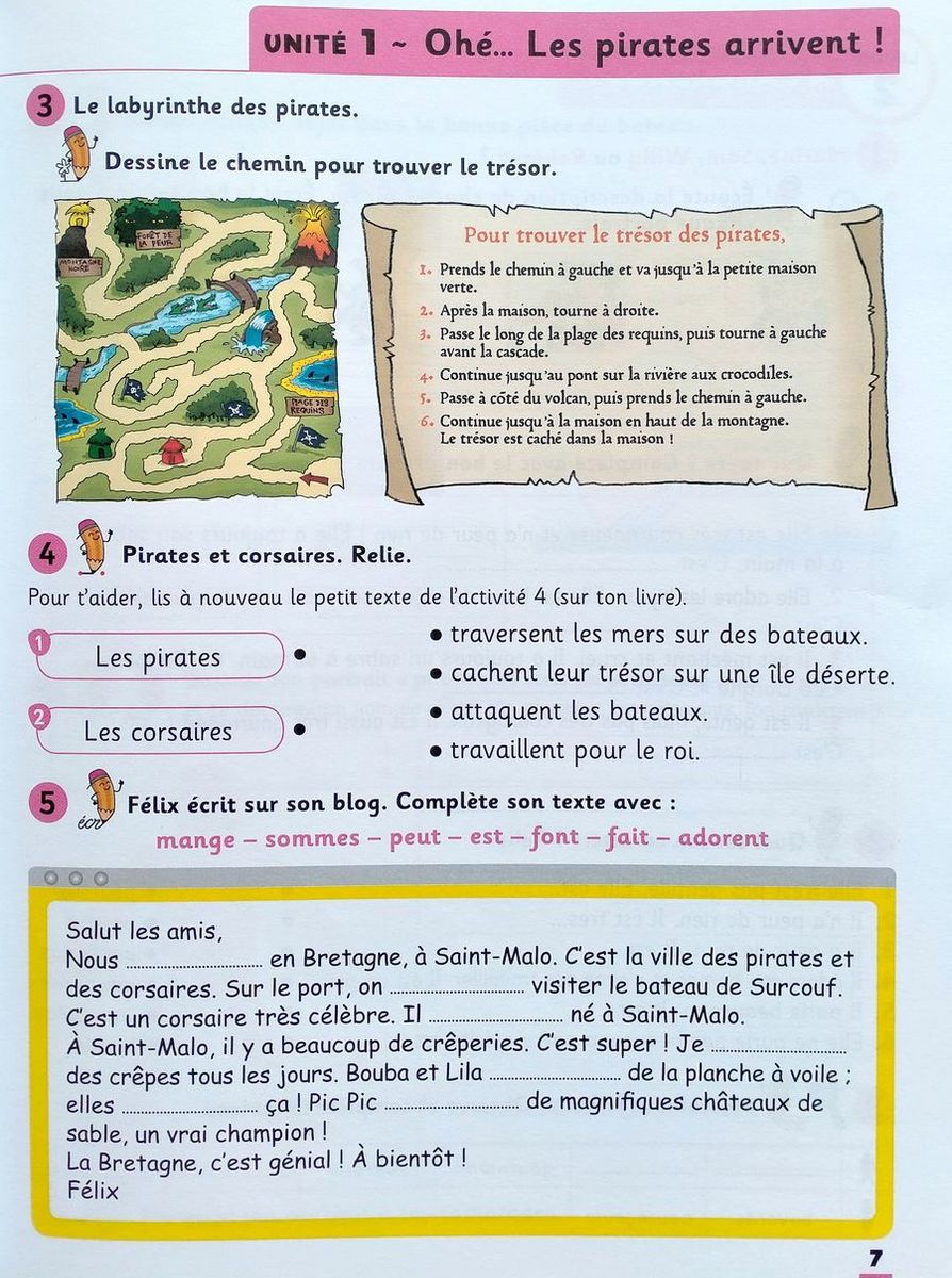 Zigzag Plus 3 A2.1 Cahier d'exercices