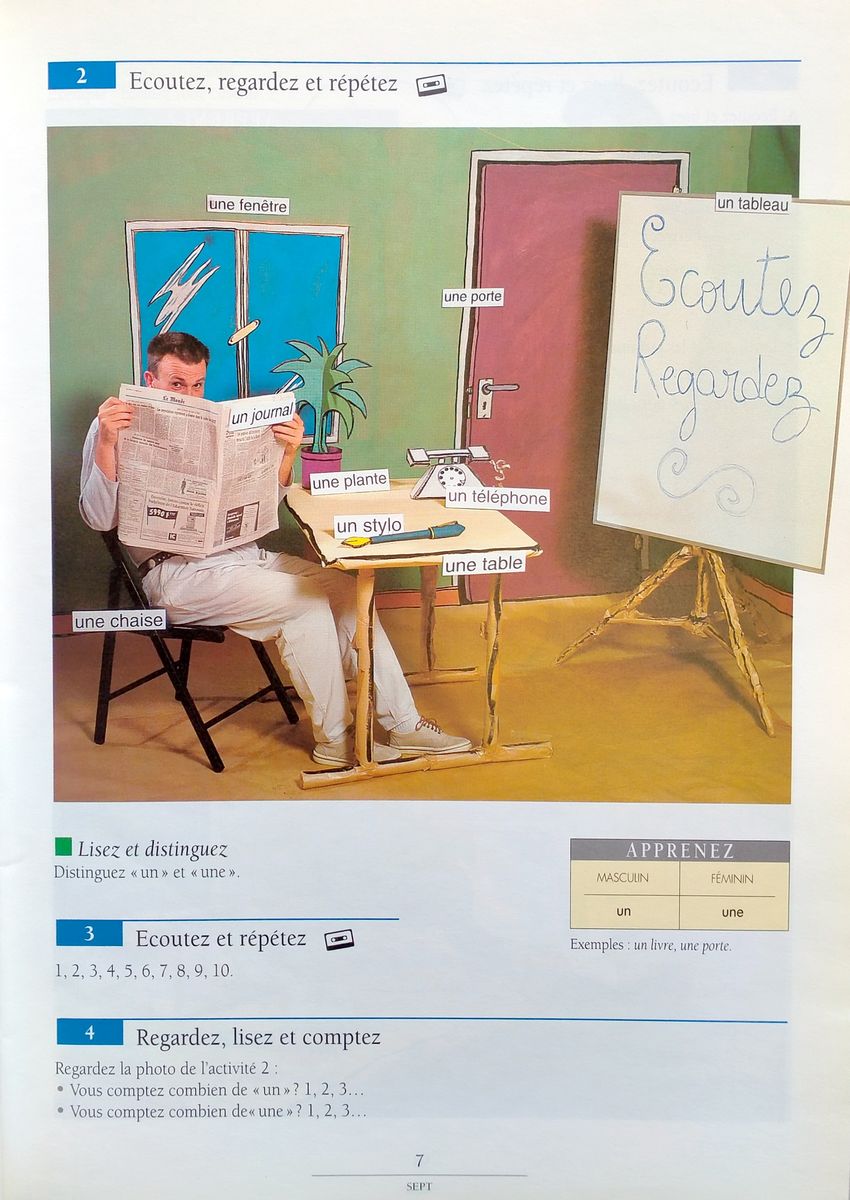 Mosaique niveau 1 Methode de francais