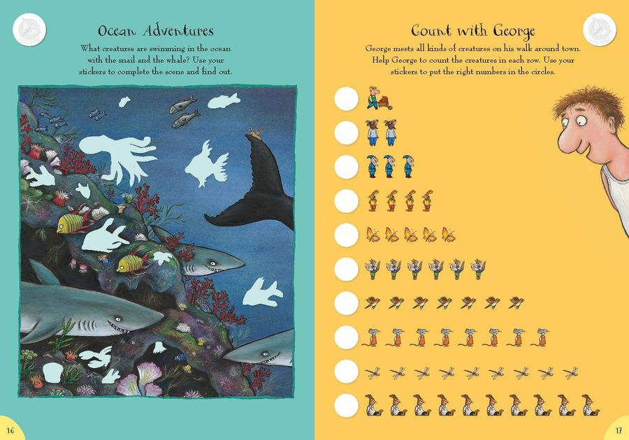 The Gruffalo and Friends Super Sticker Book