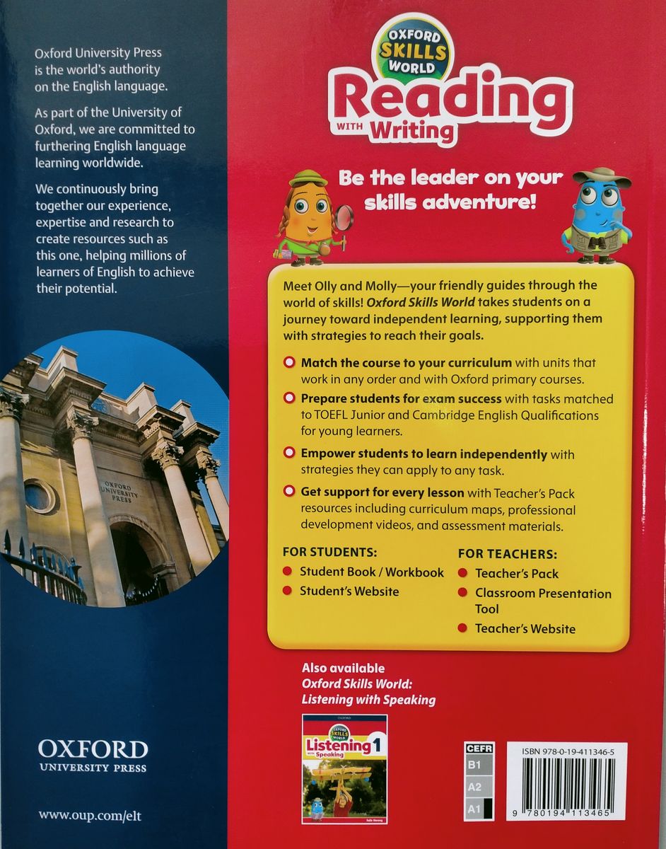 Oxford Skills World 1 Reading with Writing Student Book and Workbook