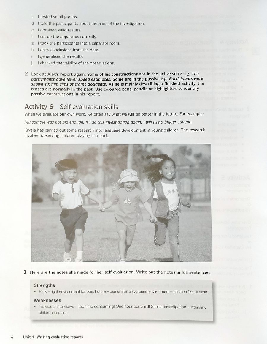 Steps to Academic Writing with Key