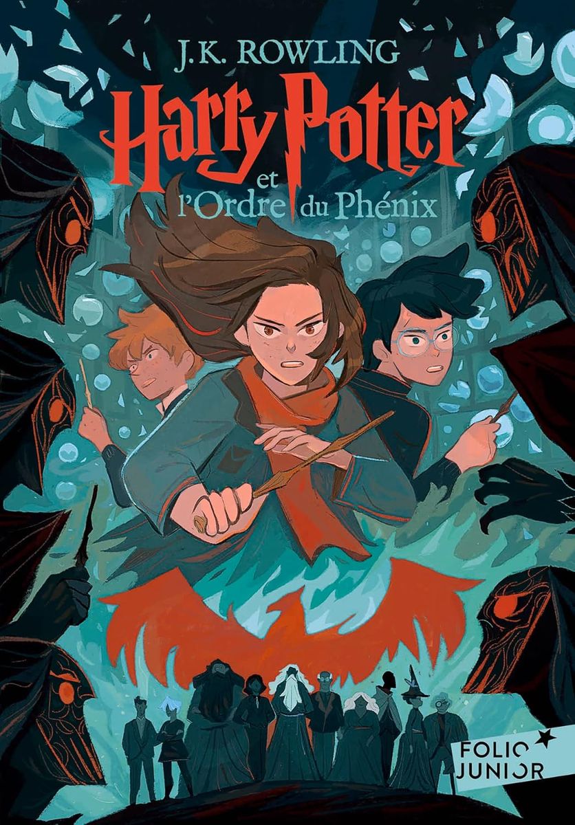 Harry Potter et l'Ordre du Phenix (Гарри Поттер и Орден Феникса) издание на французском