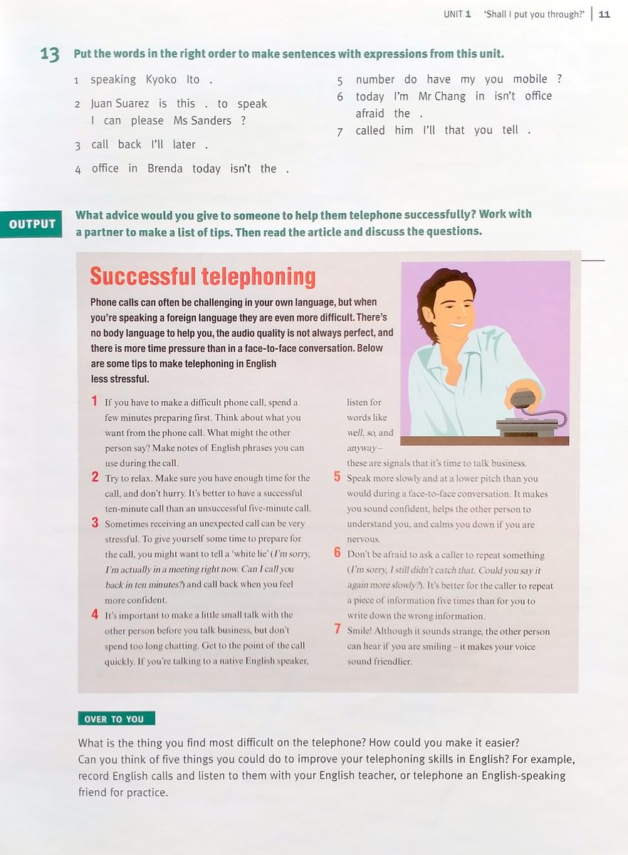 Express Series English for Telephoning Student's Book