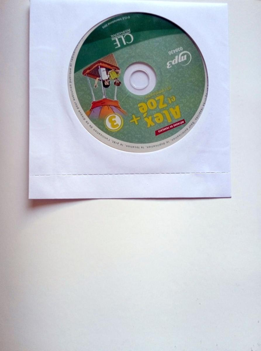 Alex et Zoe Plus 3 Livre de l'eleve + CD