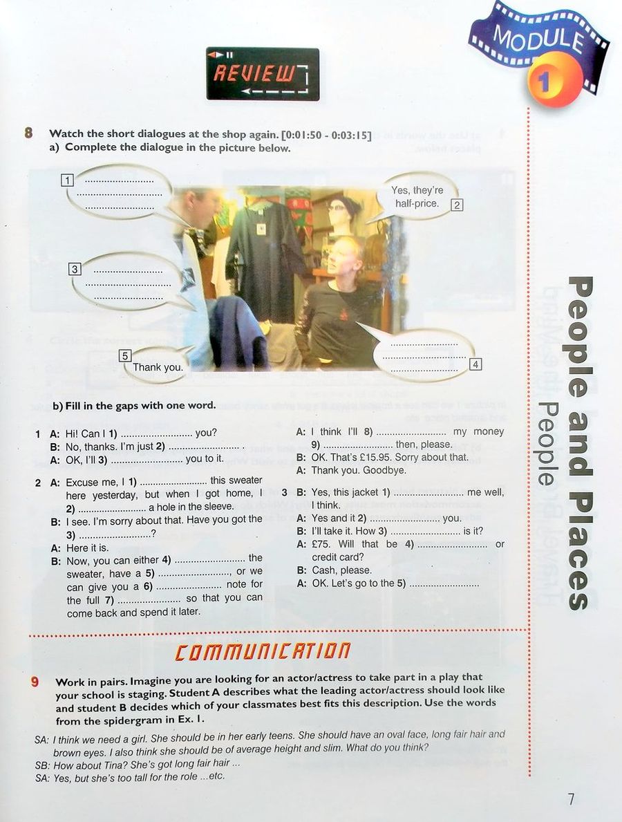 Enterprise 3 Plus Pre-Intermediate DVD Activity Book