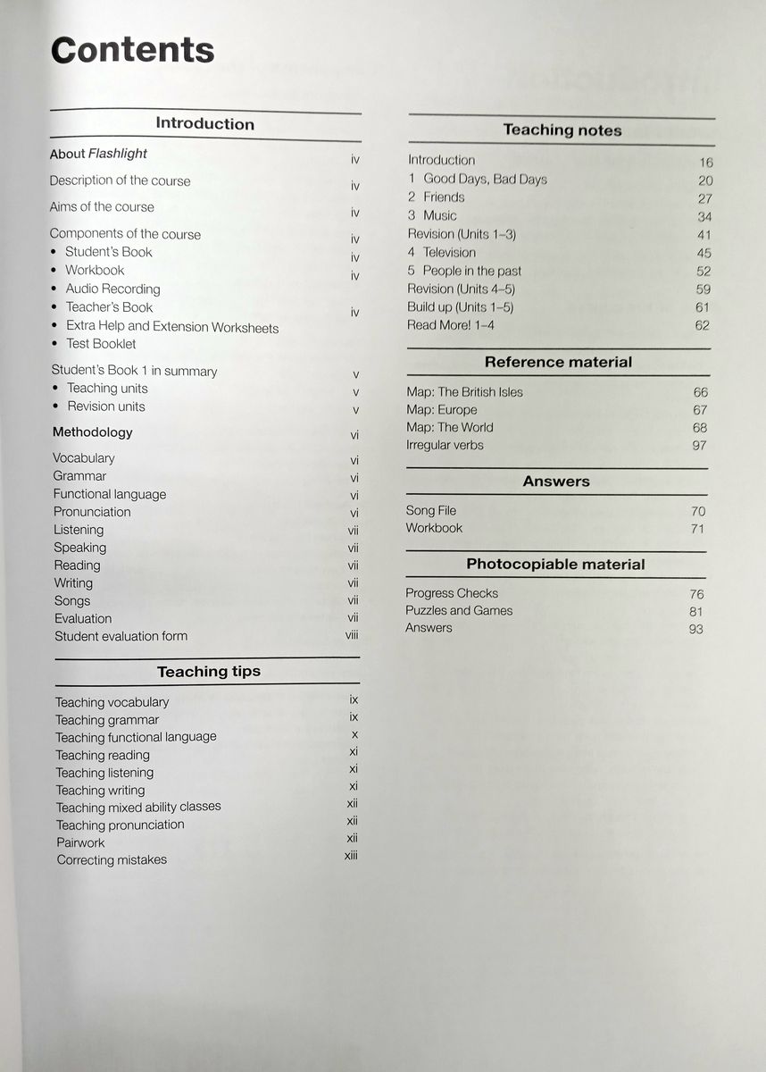 Flashlight 3 Teacher's Book