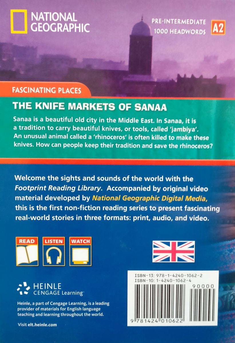 Footprint Reading Library 1000 Headwords The Knife Markets of Sanna with Multi-ROM (A2)