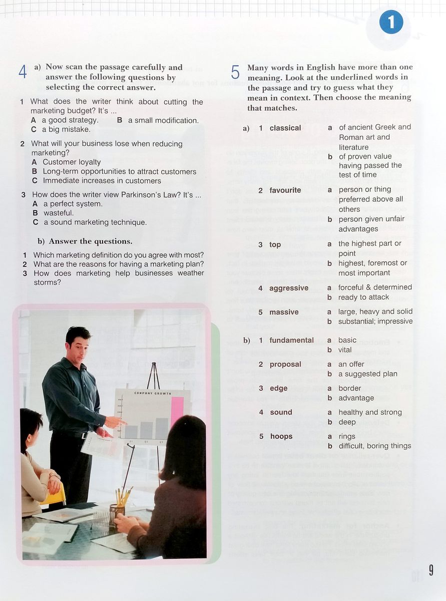 Business English Marketing and Sales
