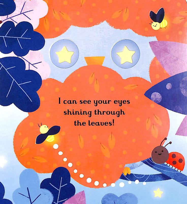 Usborne Little Peep-Through Books Are You There Little Owl