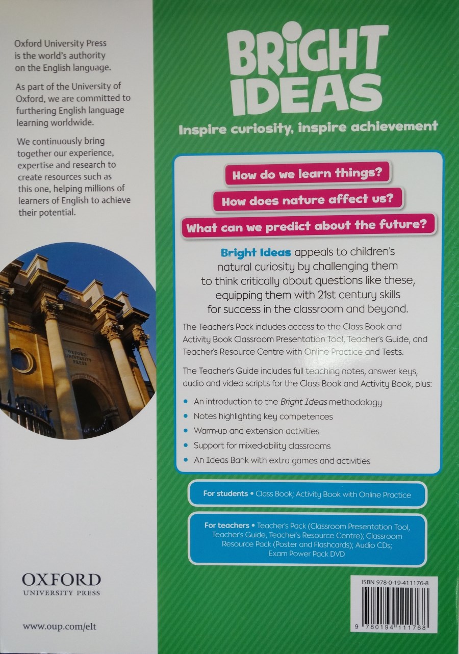 Bright Ideas 6 Teacher's Pack (Teacher's Guide, CPT and Teacher's Resource Centre)