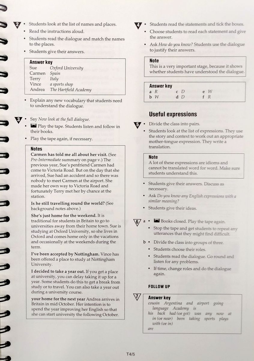 New Hotline Intermediate Teacher's Book