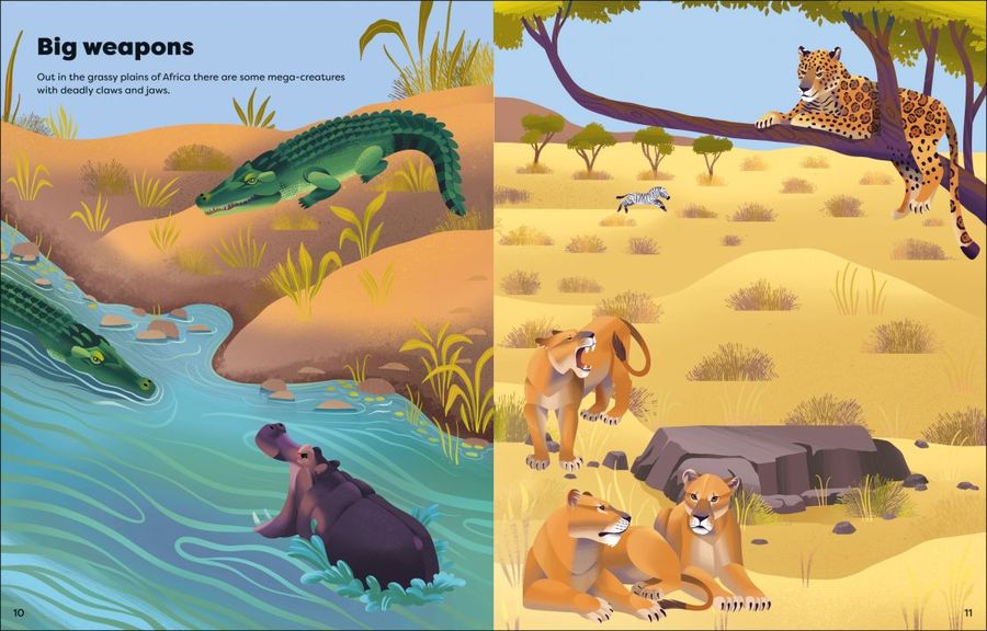 Usborne Big Sticker Book of Deadly Animals