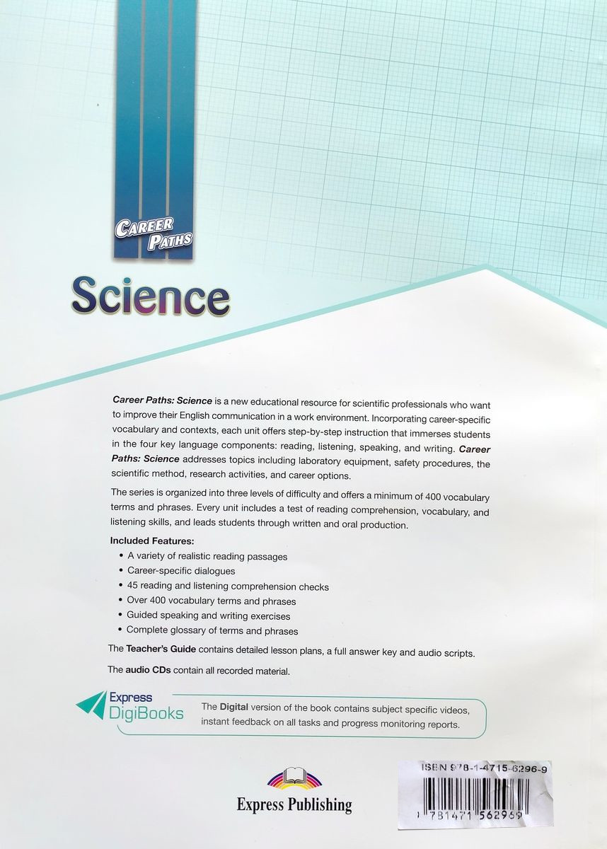 Career Paths Science Teacher's Guide, Student's Book with Digibook and Online Audio