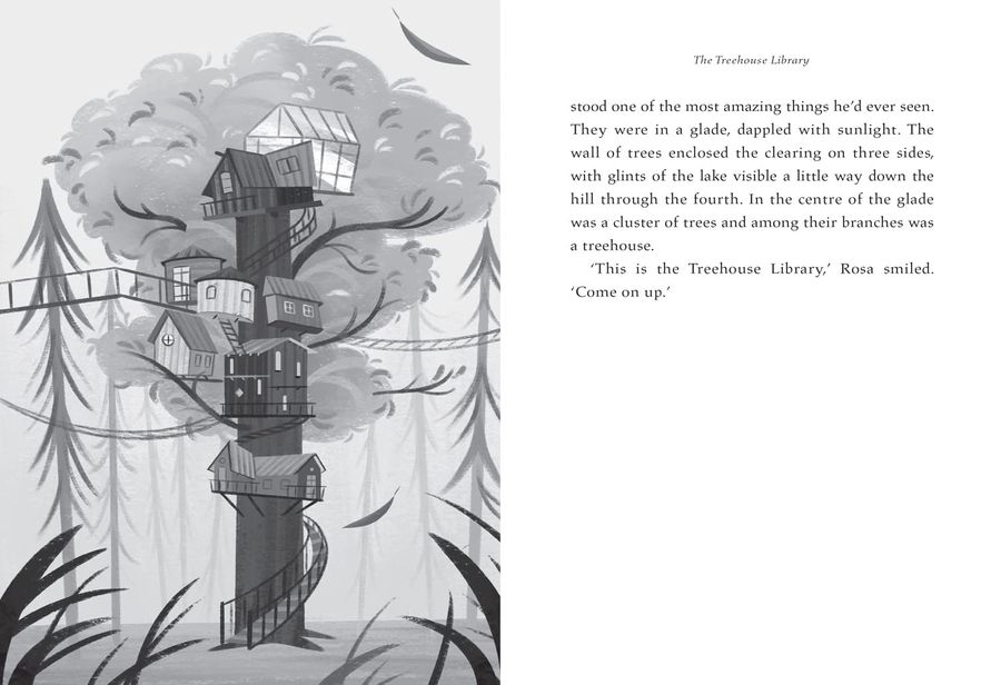 Pages & Co. 5 The Treehouse Library