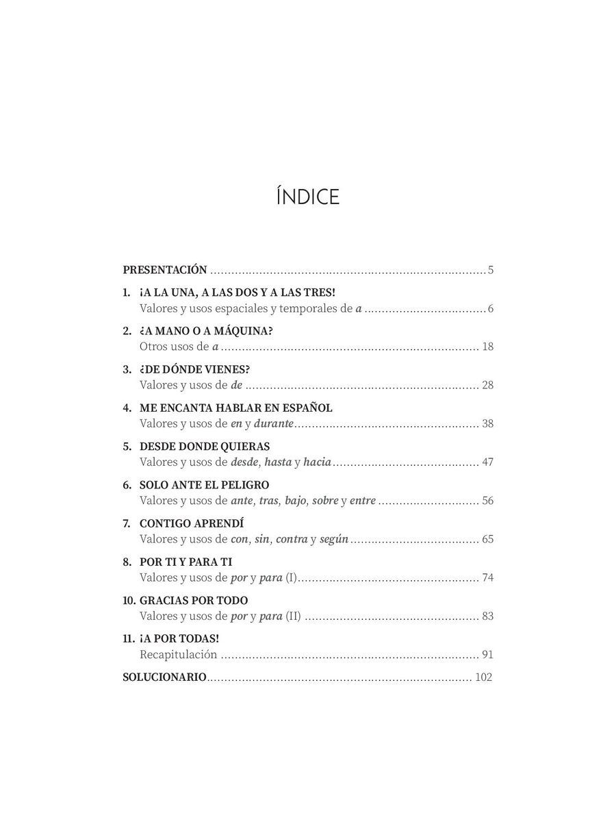 Practica tu espanol Las preposiciones (Nueva edicion)