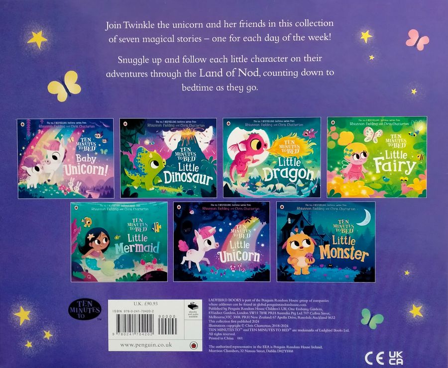 Ten Minutes to Bed A Story a Day Gift Box Collection 7 книг в наборе