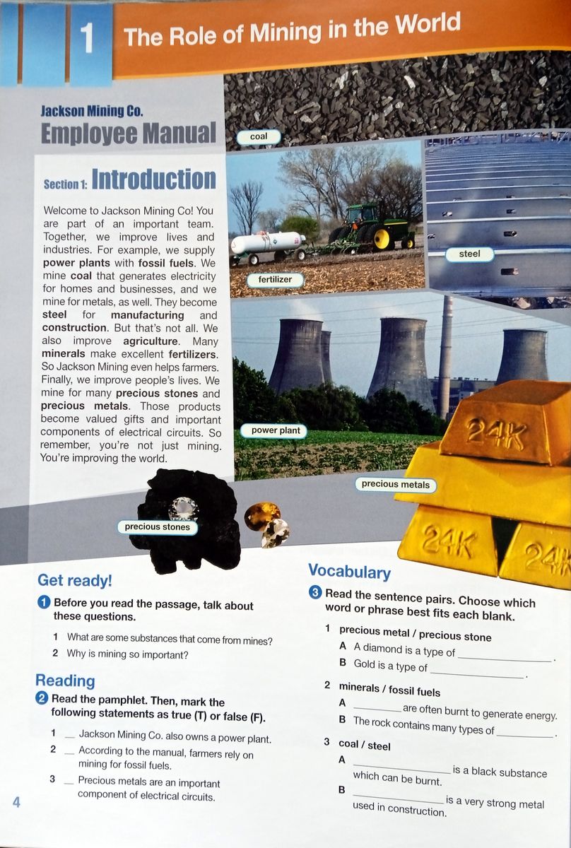 Career Paths Natural Resources II Mining Teacher's Book, Student's Book with Digibook and Online Audio