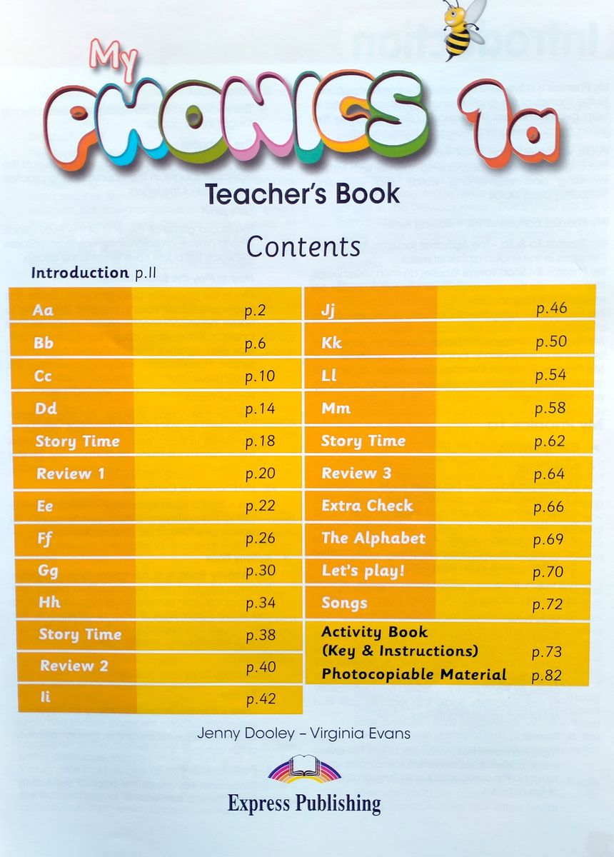 My Phonics 1a Teacher's Book with Cross-Platform Application