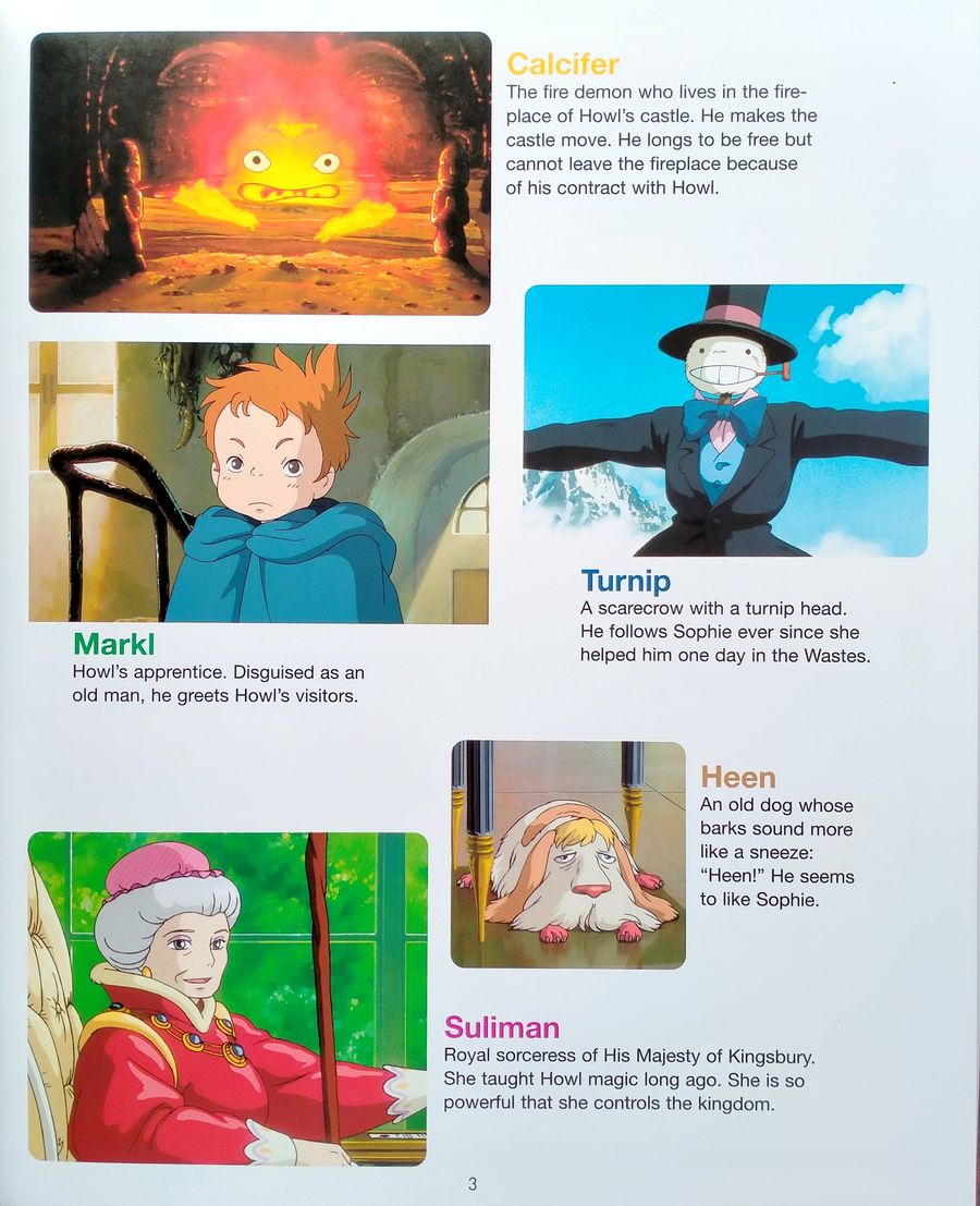 Howl's Moving Castle Picture Book