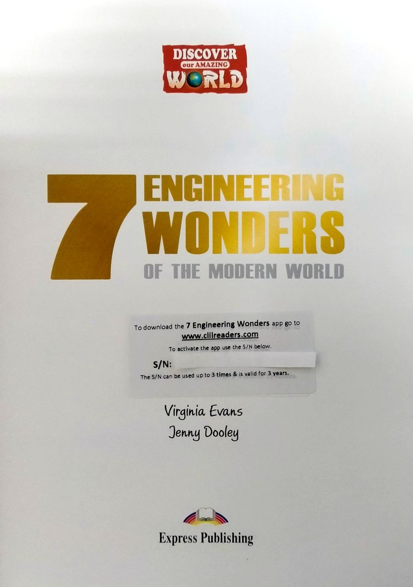 Discover Our Amazing World The 7 Engineering Wonders of the Modern World with Digibook