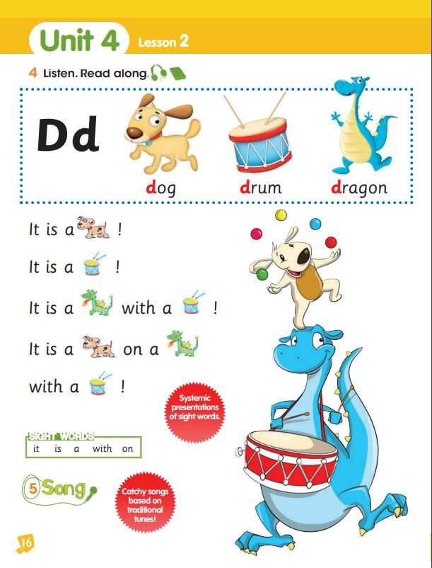 My Phonics 1 The Alphabet Pupil's Book Digibook Application