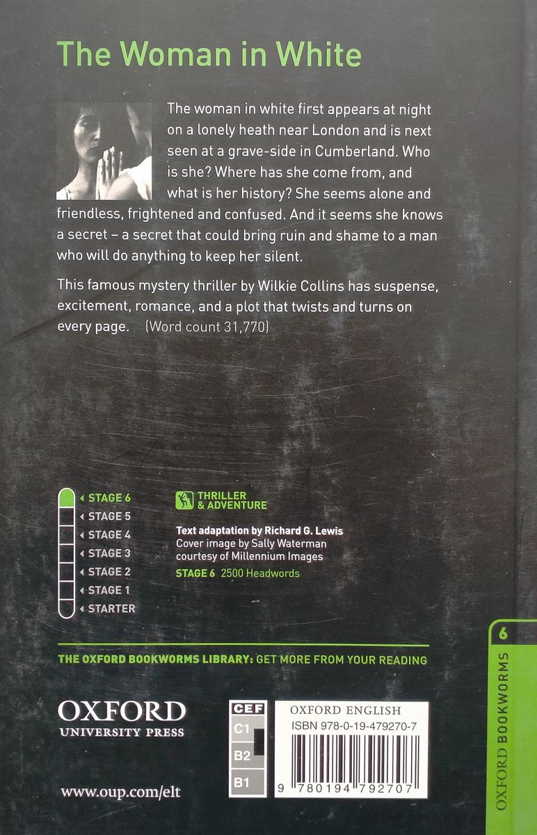 Oxford Bookworms Library 6 The Woman in White with Audio Download (access card inside)