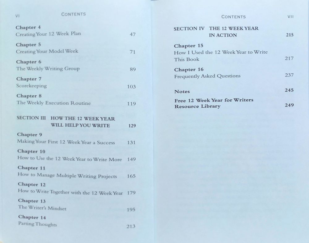 The 12 Week Year for Writers A Comprehensive Guide to Getting Your Writing Done