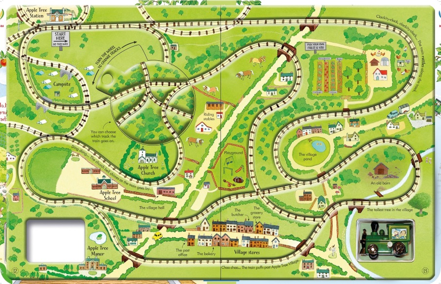 Poppy and Sam's Wind-Up Train Book