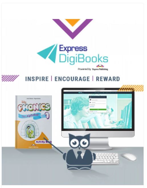 My Phonics 1 The Alphabet Activity Book Digibook Application