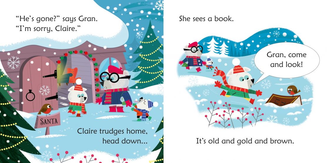 Usborne Phonics Readers Polar Bear at the Christmas Fair