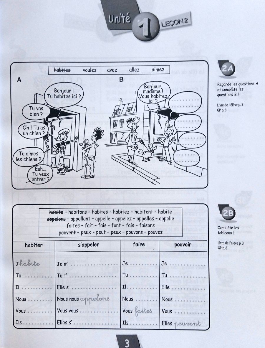 Alex et Zoe Plus 3 Cahier d'activites
