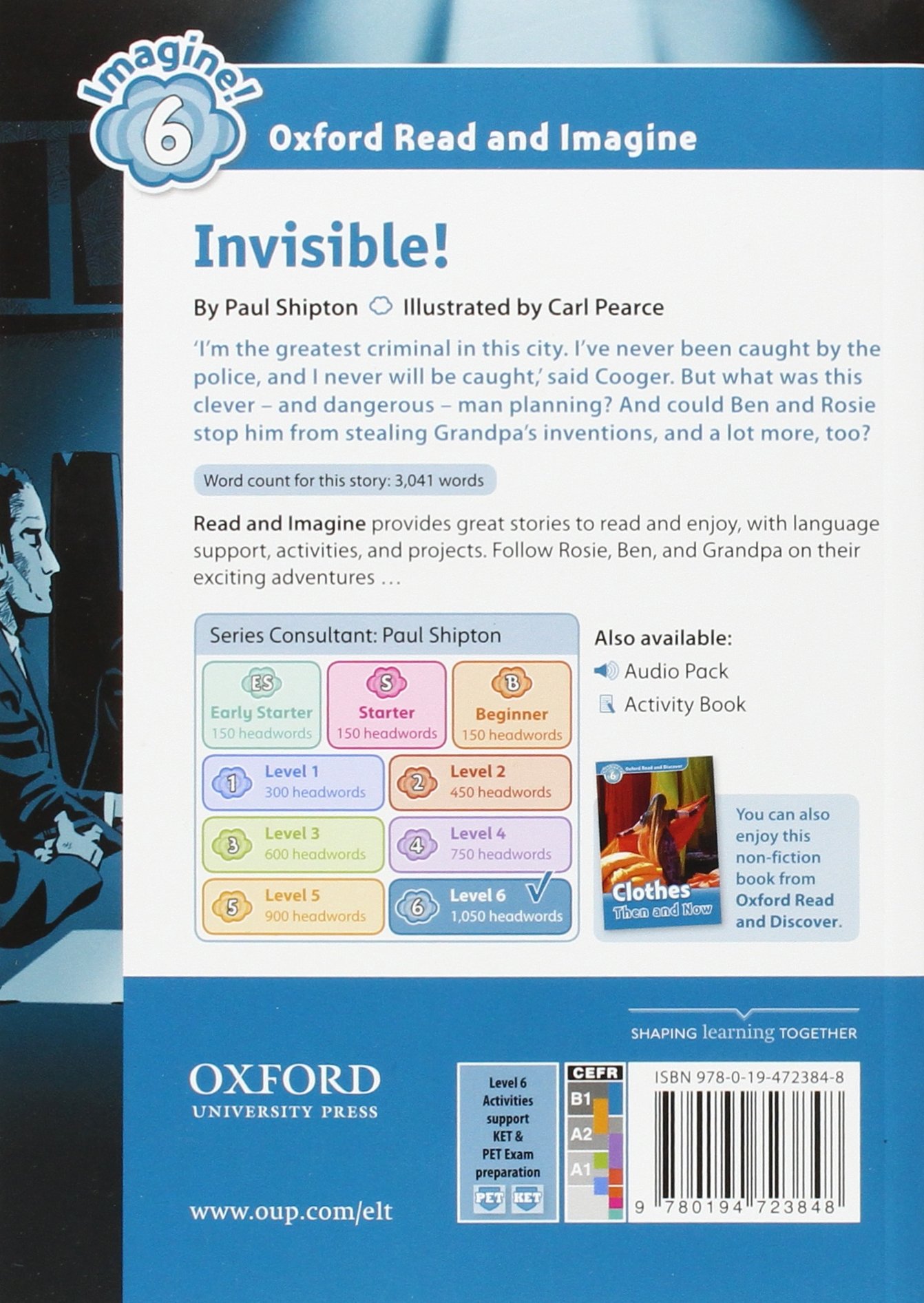 Oxford Read and Imagine 6 Invisible! and Audio CD