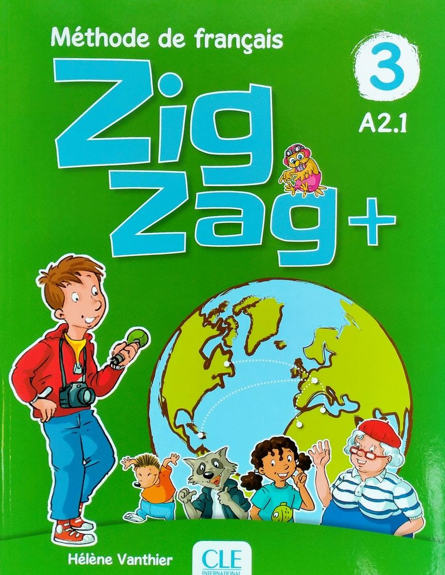 Zigzag Plus 3 A2.1 Livre + DVD-ROM