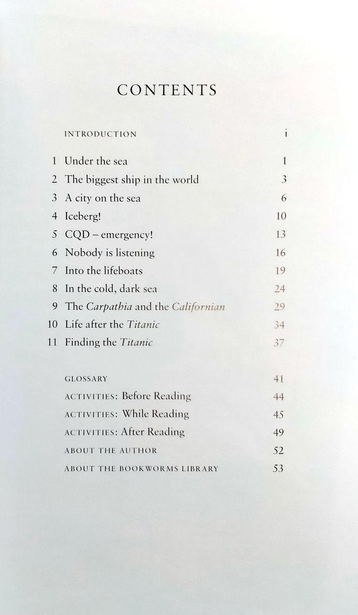 Oxford Bookworms Factfiles 1 Titanic