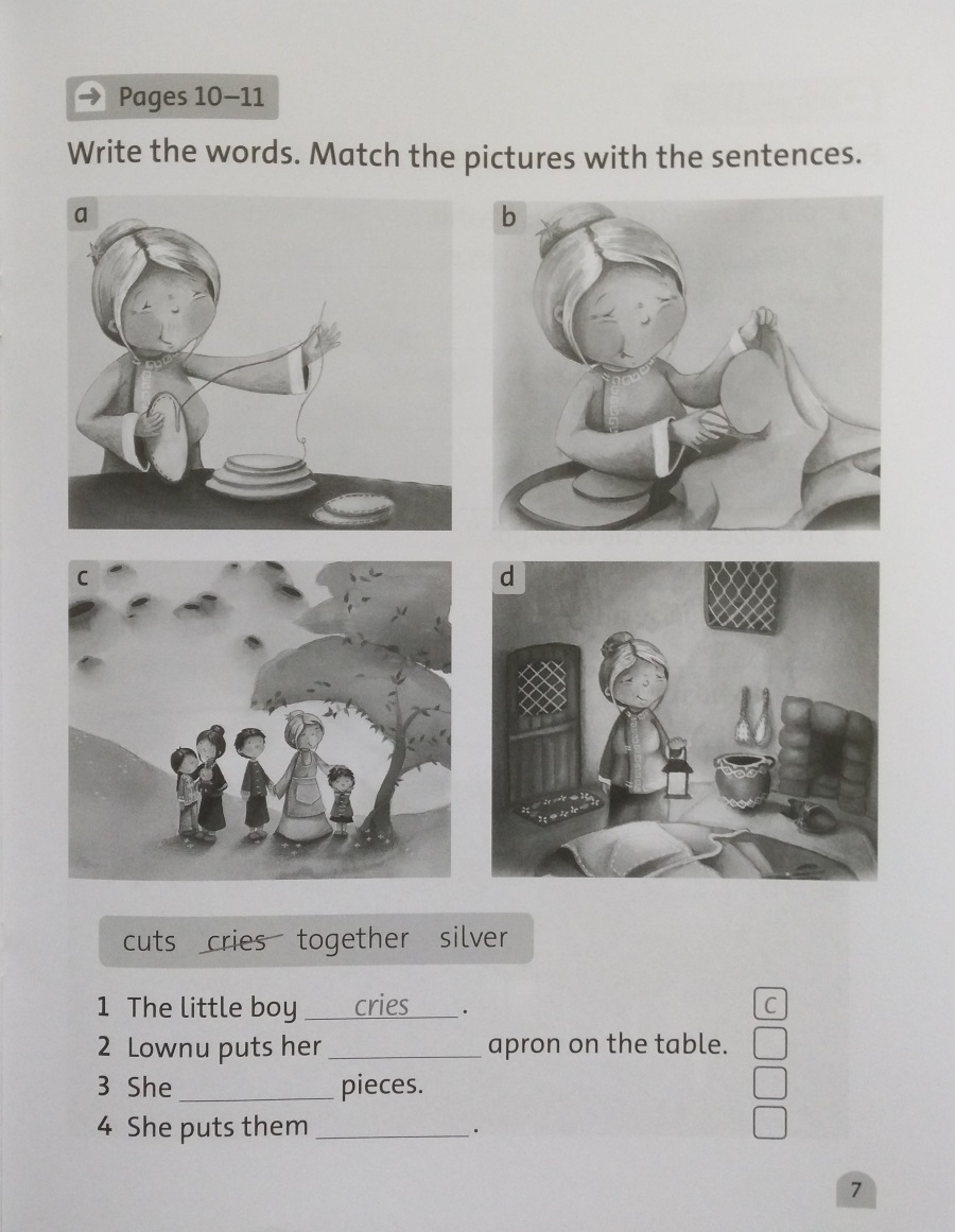 Classic Tales Level 1 Lownu Mends the Sky Activity Book and Play