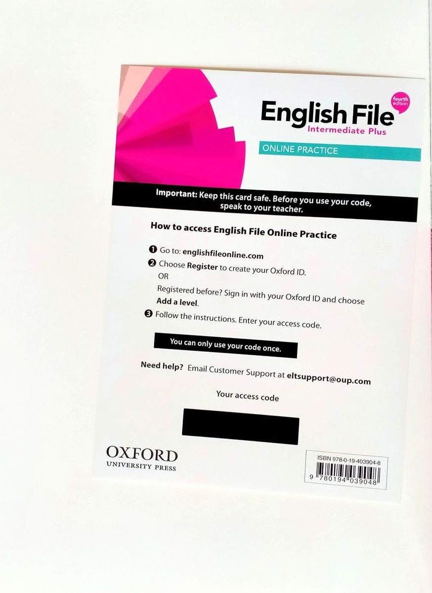English File (4th edition) Intermediate Plus Student's Book with Online Practice