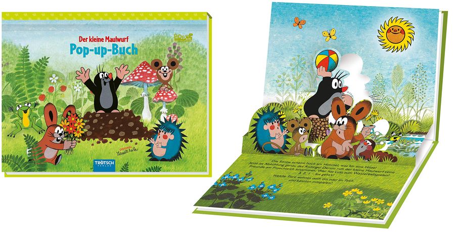 Trotsch Der kleine Maulwurf Pop Up Buch