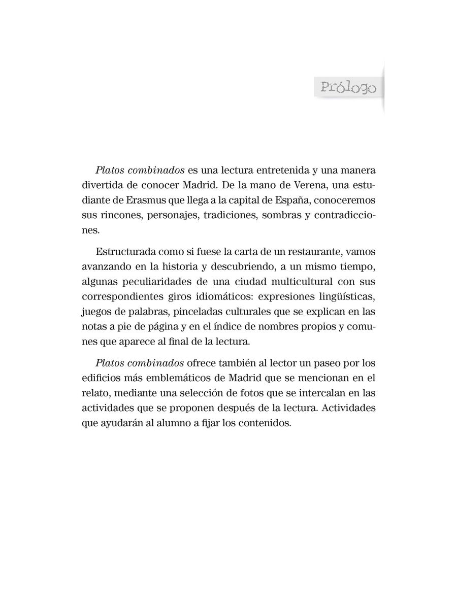 Singular.es Platos combinados + Audio