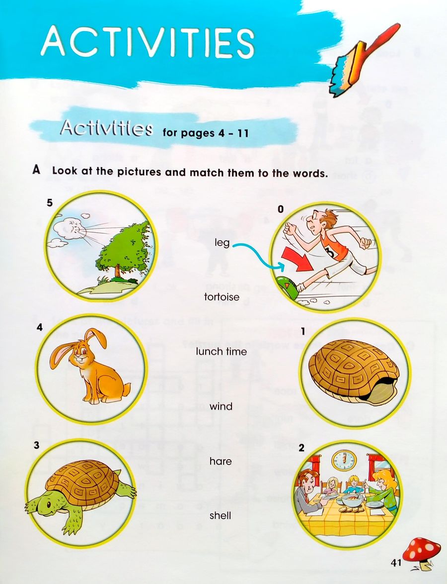 Storytime 1 Aesop's The Hare and The Tortoise with Application