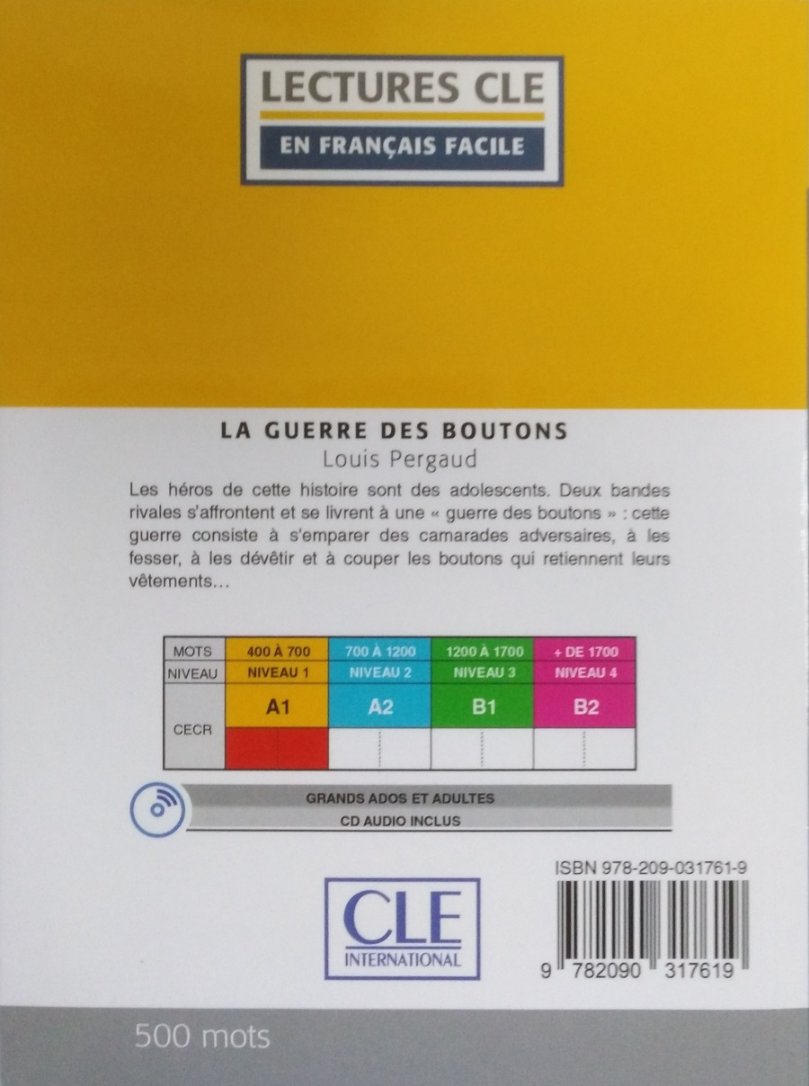 En Francais Facile 1 (A1) La guerre des boutons + Audio