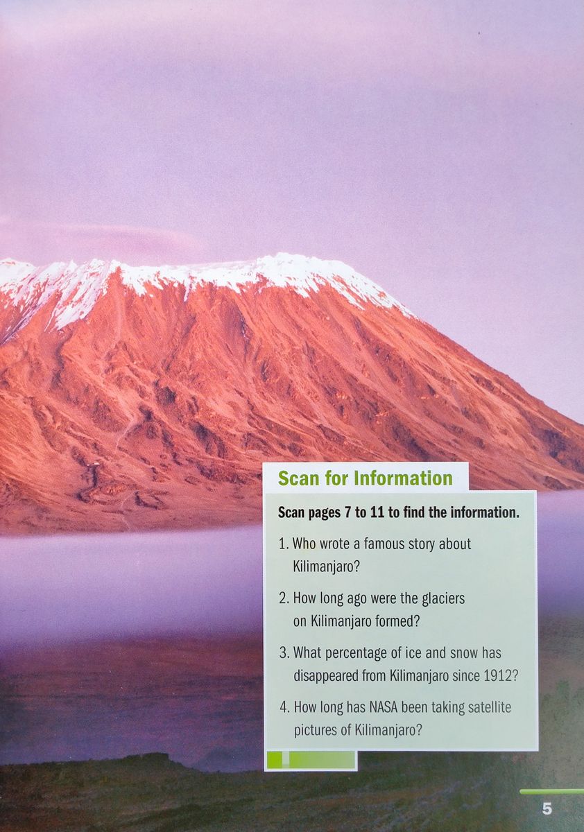 Footprint Reading Library 1300 Headwords The Missing Snows of Kilimanjaro (B1)